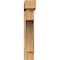 Ekena Millwork Westlake Block Smooth Bracket w/ Offset Brace, Western Red Cedar, 7 1/2"W x 34"D x 42"H BKT0806X34X42WTL05SWR - alternate 3